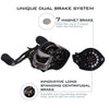 Super Light Carbon Body Baitcasting Fishing Reel